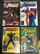 Marvel Comics Avengers #14 Vol. 7 2019 + Avengers Reprints 87, 196, & 223