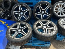 19" GENUINE MERCEDES GLA X156 ALLOY WHEELS & TYRES A1564010600 - 235/45/19