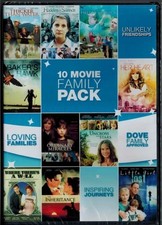 10 Movie Family Pack 2011 DVD 2-Disc Set 