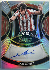 2025-26 Panini Select La Liga - Unai Gómez AUTO Athletic Club Prizm Autograph