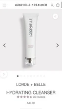 Lorde + Belle Hydrating Cleanser - 3 in 1 Exfoliate, Cleanse & Hydrate
