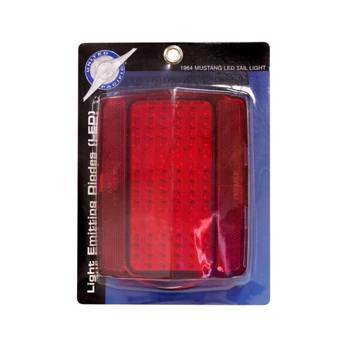 1964-1966 Ford Mustang Rear LED Tail Turn Signal Brake Light Lamp Lens & Flasher - Picture 6 of 7
