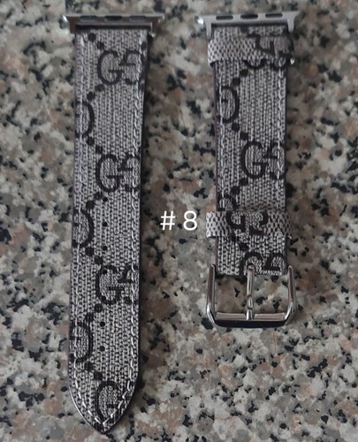Leather Watch Band Strap for Apple Watch iWatch series 9 8 7 6 5 4 SE 38-49mm - Picture 16 of 29