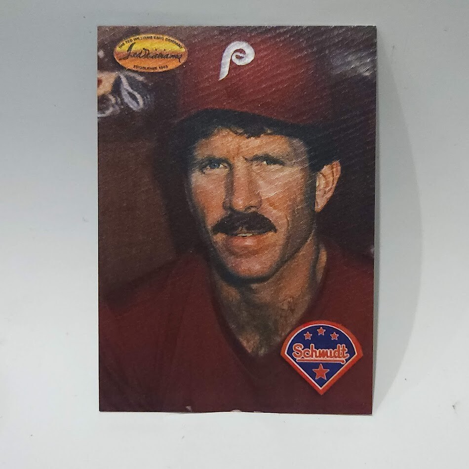 1994 Ted Williams Card Company Mike Schmidt #MS1 HOF Phillies Baseball