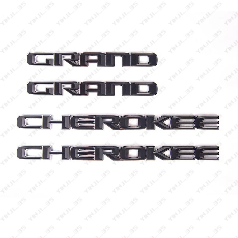OEM MOPAR GENUINE GRAND CHEROKEE EMBLEM NAMEPLATE BADGE 17-21 GRAND CHEROKEE - image 2 of 4