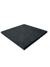 6x Spielplatzmatte Schwarz 50x50x2,5cm Fallsc...