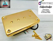 Gold Mudbucker Sidewinder Pickup for Gibson® EB Bass 4 Wire 30K Alnico 5