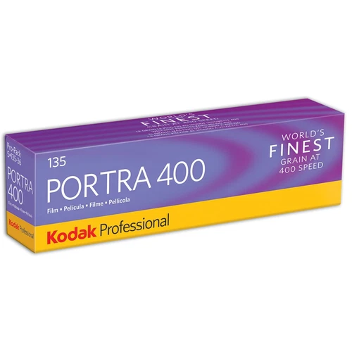 5 Rolls Kodak Portra 400 36 Exp. Professional 35mm Color Negative Film