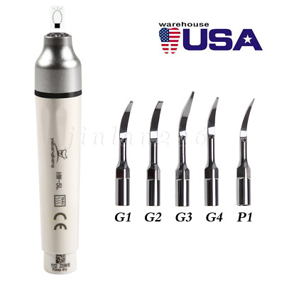 For Woodpecker EMS Tips G1 P3 G4 P1 Dental Ultrasonic Scaler LED Handpiece HW-5L