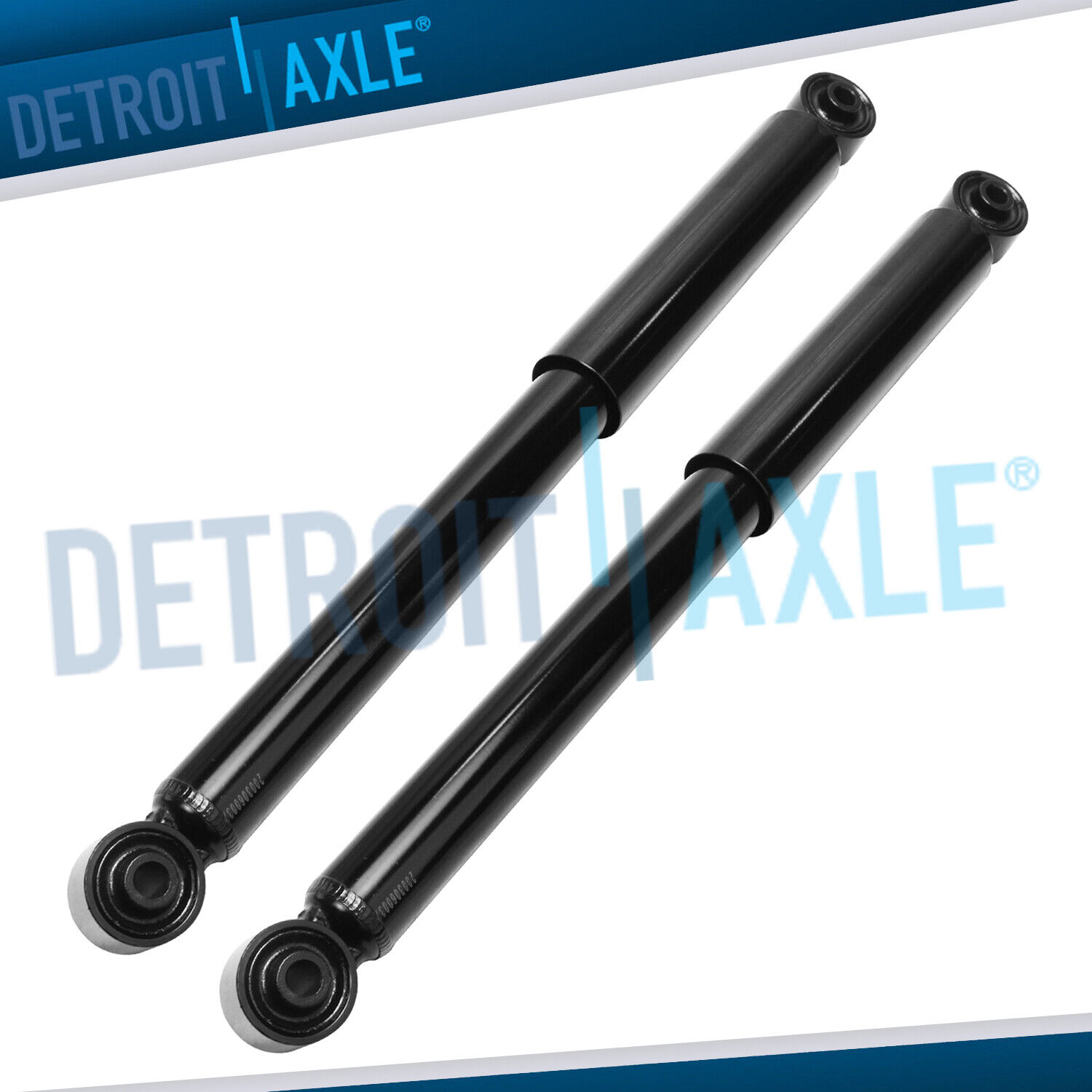 Pair Rear Driver and Passenger Shock Absorbers for Chevy Equinox GMC Terrain Vue