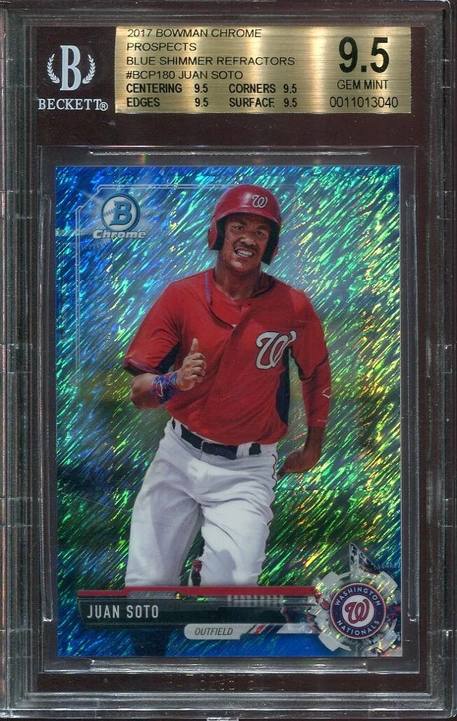 Juan Soto Baseball 2017 Season Sports Trading Cards & Accessories