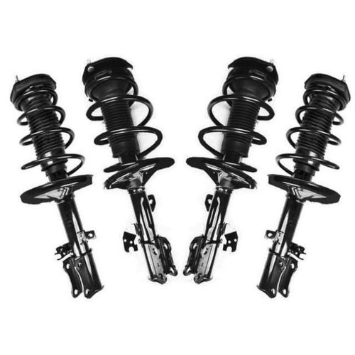 4pc Front & Rear Struts w/ Coil Springs for 2002 2003-2006 Nissan