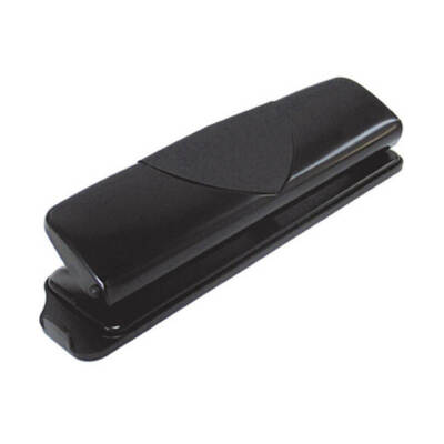 Marbig 3 Hole Punch Durable Plastic Base Non Slip Surface Soft Feel Handle