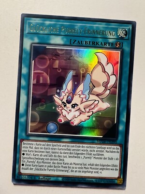 Yu-Gi-Oh Karte Glückliche Purrely-Erinnerung Dueling Mirrors MP24-DE290 Deutsch