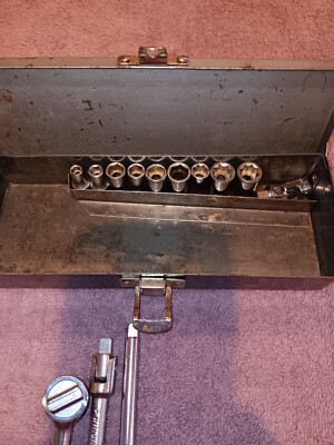 Vintage Wright Tools 1/4 Socket Set