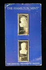 Presidents Johnson & Ford - Hamilton Mint .999 Silver 1 oz Bars Original Package