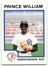 1987 ProCards Ramon Manon Prince William Yankees #2276
