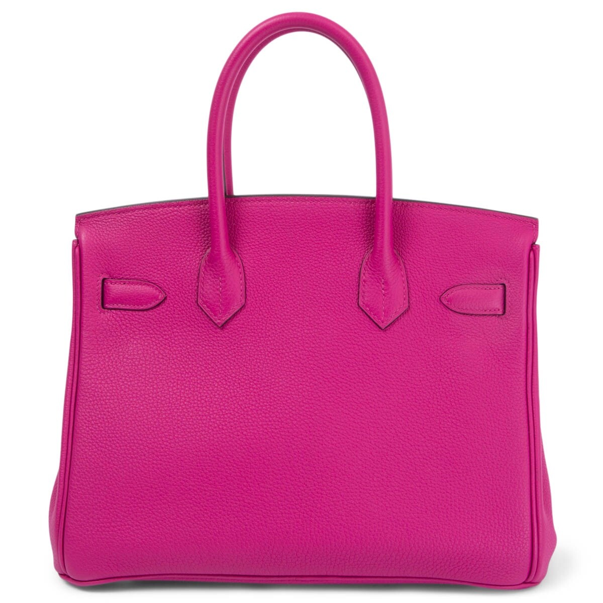 66801 auth HERMES Rose Pourpre pink Togo leather BIRKIN 30 Bag Phw BNIB image 3