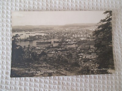 ALTE POSTKARTE, ''KRISTIANIA, FRA EKEBERG NORWEGEN''. ( ERNEST MITTET & CO.)