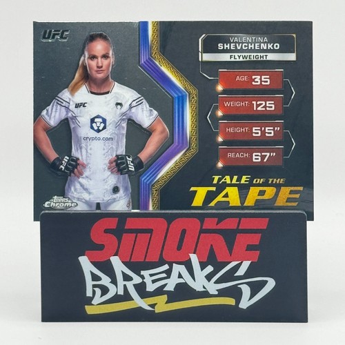 2024 Topps Chrome UFC Tale of the Tape Choose Pick Your Fighter Complete Set - Picture 30 of 31