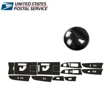 Interior Panel Cover Trim Glossy Carbon Fiber For LEXUS IS250 300 350 2006-2012