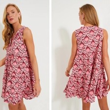 NWT Tuckernuck TNUCK BEACH Poppy Ikat Mini Salty Paloma Coverup Dress Size S