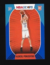 2020-21 NBA Hoops Blue Aleksej Pokusevski Rookie #219 Oklahoma City Thunder