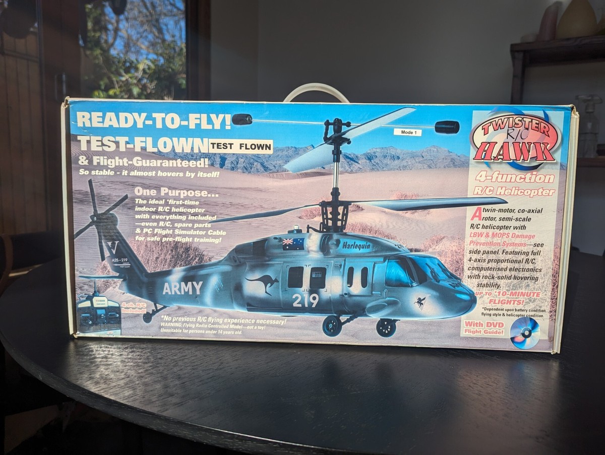 Twister Hawk Radio controlled Blackhawk helicopter UK