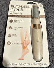 Finishing Touch Flawless Pedi Electronic Pedicure Tool Pink Color 1 Ct