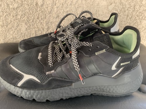 Adidas Nite Jogger X 3M Reflectante Core Negro Negro Zapatos para hombre  Talla 9.5 | eBay