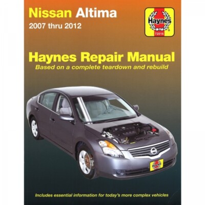 Nissan Altima 2007-2012 Reparaturhandbuch Haynes