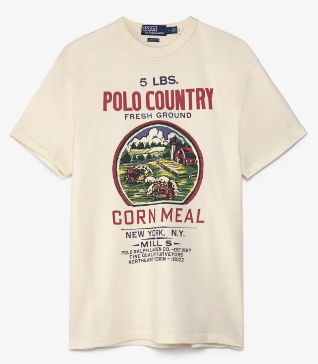 Polo Ralph Lauren Vintage Logo Tee T-shirt Shirt Classic Fit