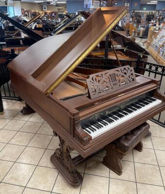 1880's Genossenschaft Grand Piano Professional Restored Grand Piano