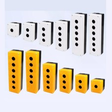 1-6 Hole Mounting Hole 22mm Waterproof Mushroom Push Button Switch Control Box