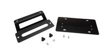 AEV EX/RX Front Bumper Hawse Fairlead License Plate Bracket - JL Wrangler/JT Gla