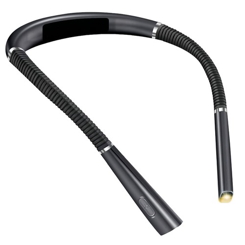 LED Neck Reading Light Bendable Neck Light for Book Lovers Gifts (Black) - Photo 7/9