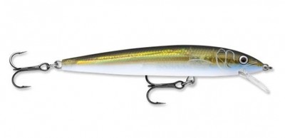 Poisson Nageur Rapala Husky Jerk 2-1/2", Argent Hochet à l'intérieur