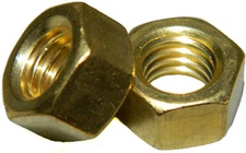 Solid Brass Machine Screw hex nuts 1/4-20 Qty 250