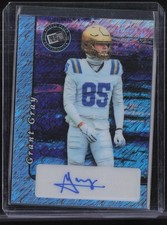2024 Press Pass Shimmer Platinum Grant Gray 9/20 Auto Autograph