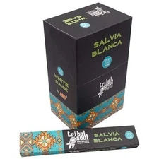 Tribal Soul Spiritual Incense Sticks Gift Box with Ceramic Holder for 12 Packs