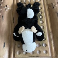 TY Beanie Babies Daisy 1st Generation Tush Tag No Hang Tag PVC PELLETS 1993 EUC