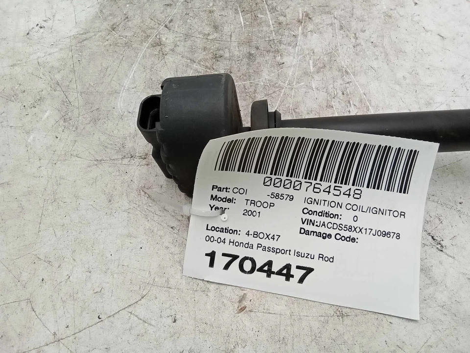 00-04 本田 Passport 五十铃 RodeoTrooper 3.2L 3.5L V6 IGNITION COIL 包 二手 原始设备制造商 — 第 2/4 张图片