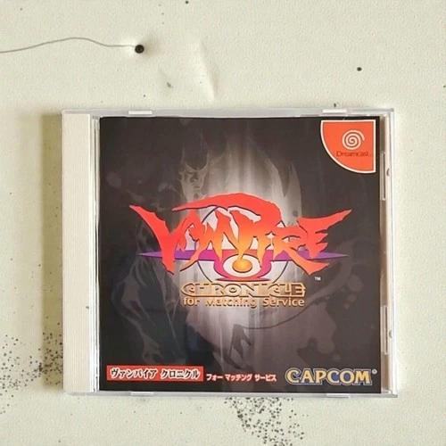 Vampire Chronicle For Matching Service Dreamcast DC Capcom Fighting From Japan