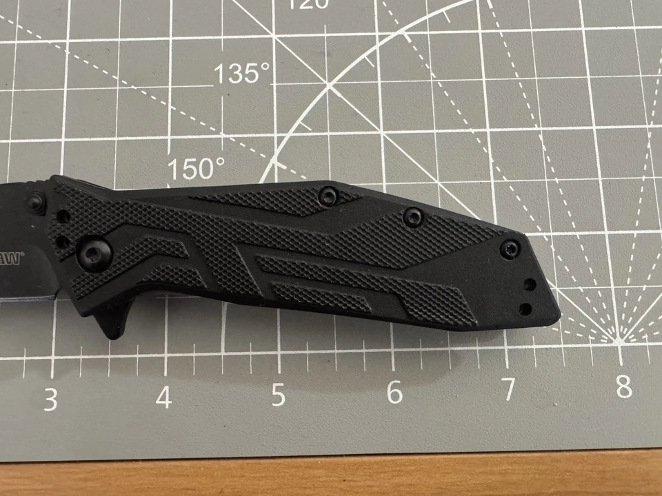 KERSHAW ® 1990 «Brawler» черный GFN ручки 3,25» танто лезвие A.Open складной нож - Изображение 4 из 4