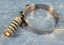 Lot Of 50 Pcs - 9413q-0335 Clampco Stainless Steel Spring Loaded T-bolt Clamp 3 Lot Of 50 Pcs - 9413q-0335 Clampco Stainless Steel Spring Loaded T-bolt Clamp 3