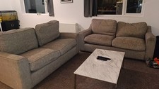 2x Sofa Grey Sofas Living Room Worth £2,500