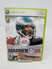 MADDEN NFL 06 - XBOX 360, CIB, w/ Manual