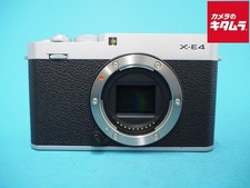 FUJIFILM X-E4 26.1MP Mirrorless Digital Camera Body SILVER -Near Mint- 7738