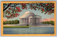 c1920s Jefferson Memorial Washington DC B.S. Reynolds Company Antique Postcard