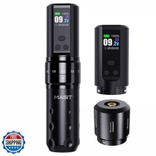 Mast Fold2 Pro Tattoo Gun, Wireless Rotary Tattoo Pen Machine, Re
